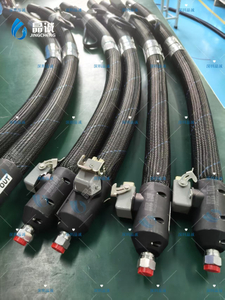 Industrial PTFE Heating Tube Custom Service Adhesive Transfer Solution For Coating And Dispensing Equipment