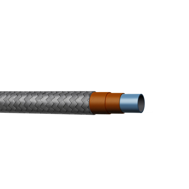 Spiral Wire Wound PTFE Hose for Extreme Pressure Industrial Applications