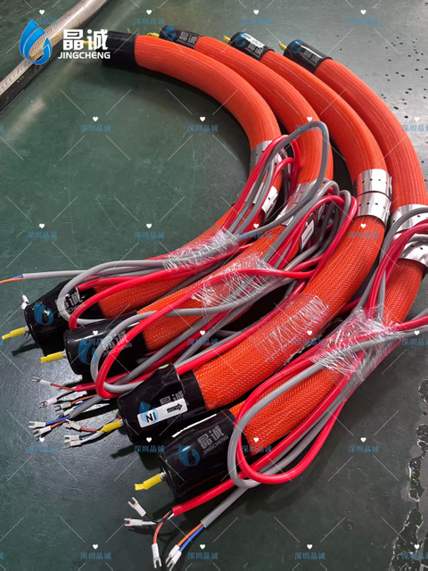 Automation Ptfe Heated Tube Support Special Customization for Robot Gluing Automotive Coating Hot Melt Machine 5. 