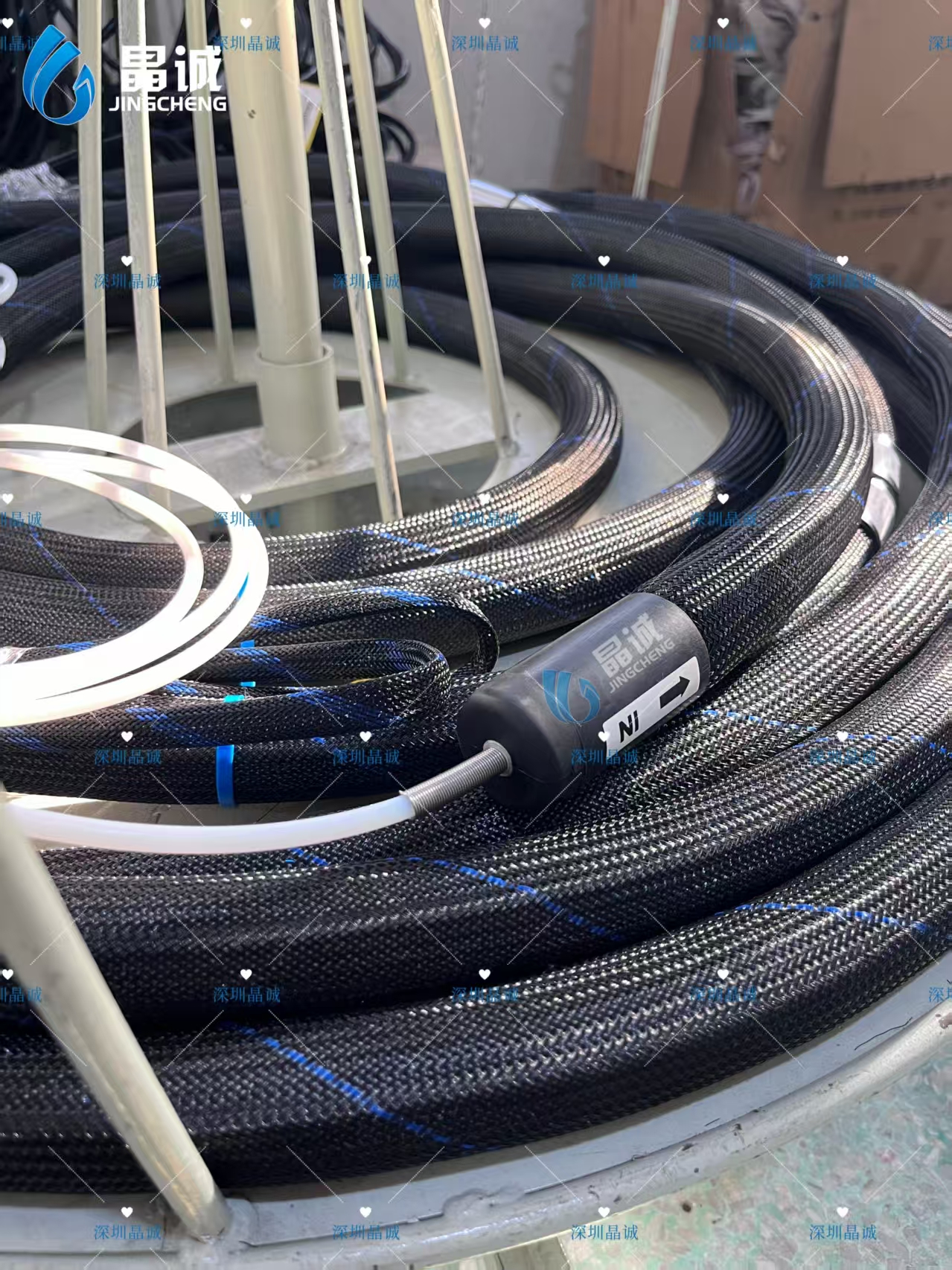 Industrial Ptfe Heated Tube Customizable Stable Medium Transfer for Dispensing Gluing Automotive Automation Equipment