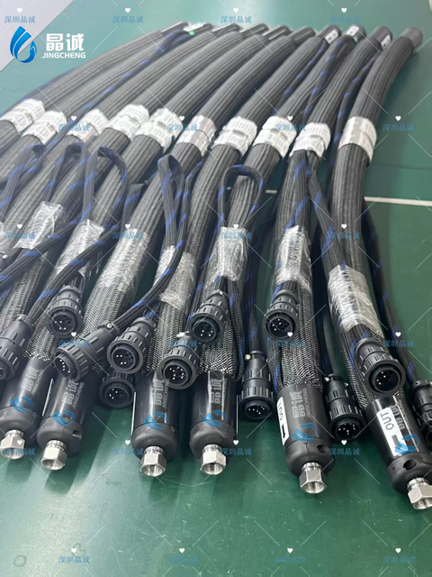 High‑quality customized PTFE heated pipe, passed full inspection, ideal accessory for automotive and automated glue‑coating machinery