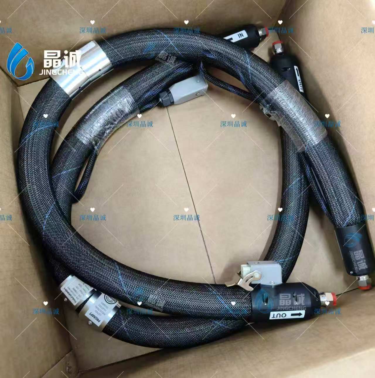Rapid-Response Heated Hose Hot Melt Line with Anti-Charring Performance for Edge Banding and Woodworking Applications