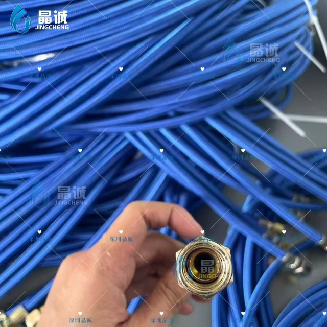 Lightweight Aramid Braided PTFE Hose for Fuel and Aerospace Fluid Lines