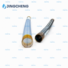 Spring-Supported PTFE Hose for Controlled Bending in Process Equipment
