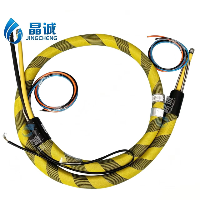 PTFE Polyurethane Heated Hose with Evenly Woven Heating Layer for Laminating Machines and Compound Platforms