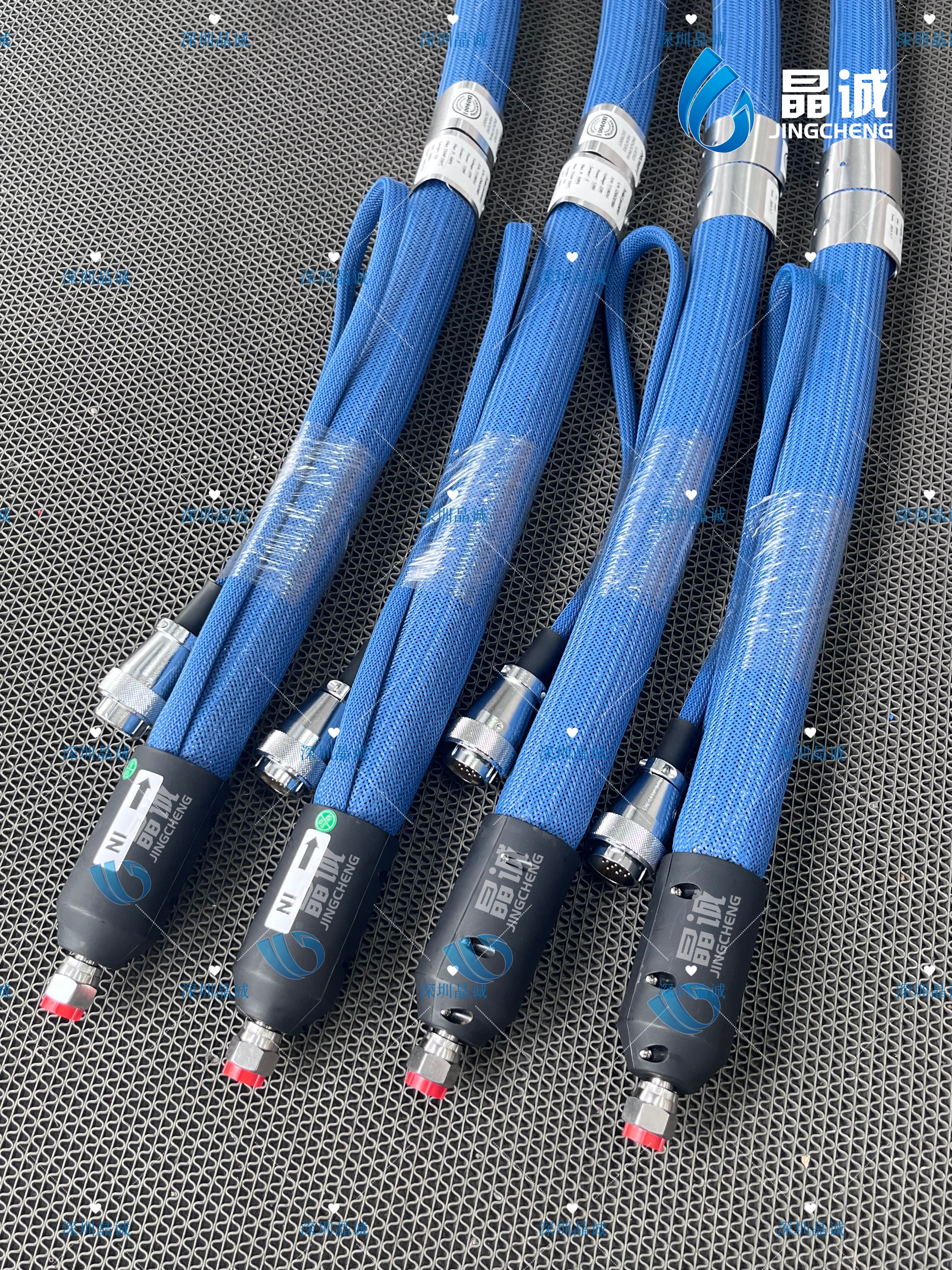 Custom PTFE Lined Electrically Heated Hose for Carton Sealing and Case Packaging Factory Direct Supply