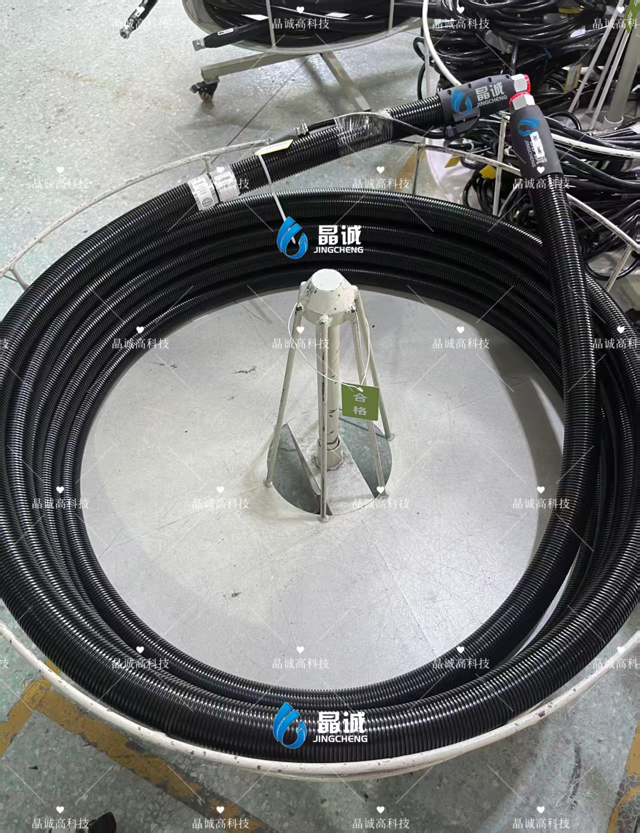 Custom‑made PTFE Heated Tube With Strict Quality Inspection, Fluid Delivery Pipe For Hot‑melt Glue, Robot Dispensing And Coating