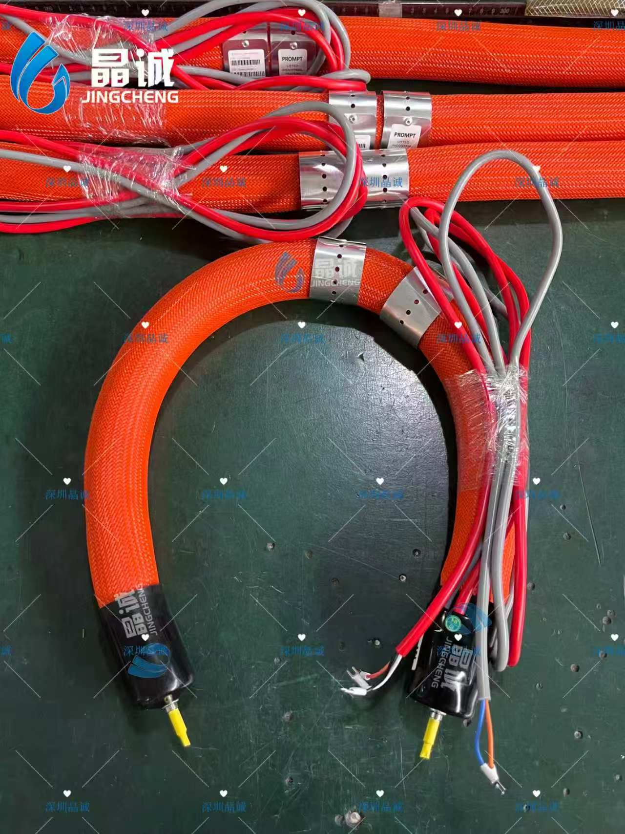 Tobacco Processing Heated Hose with PTFE Inner Tube for Cut-Rag Drying and Flavoring Drums
