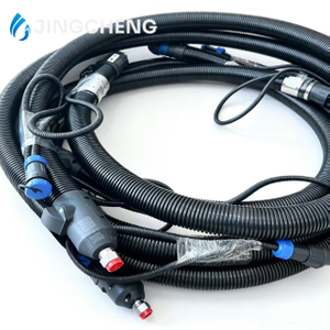 Corrugated Stainless Steel PTFE High Pressure Heated Hose for Automotive Production Lines