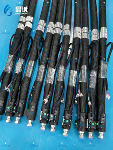 Custom PTFE heating tube reliable transfer performance for hot melt glue robot gluing composite polyurethane foaming devices