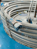 Convoluted Braided PTFE Hose for Reducing Fitting Count in Compact Process Machinery 