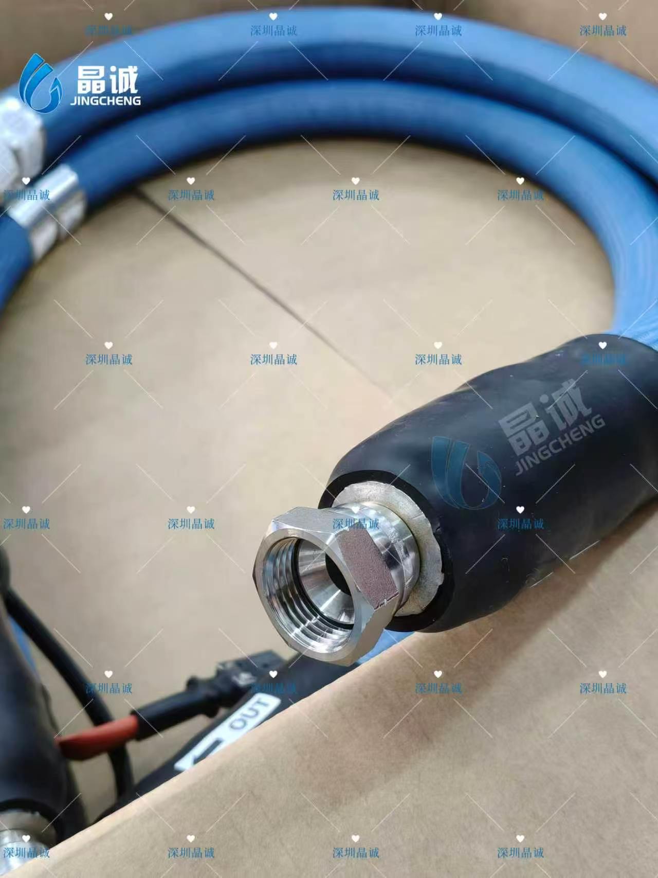 Uniformly High Pressure PTFE Heated Hose with Precision Temperature Control for Automotive Glue Transfer Systems