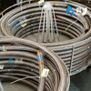 Heavy-Duty 304 Stainless Steel Wire Bundle Braided PTFE Hose for High-Pressure Spray, Adhesive, Steam and Oil Transfer